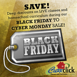 Currclick Black Friday Cyber Monday - Oahu Homeschool Mom