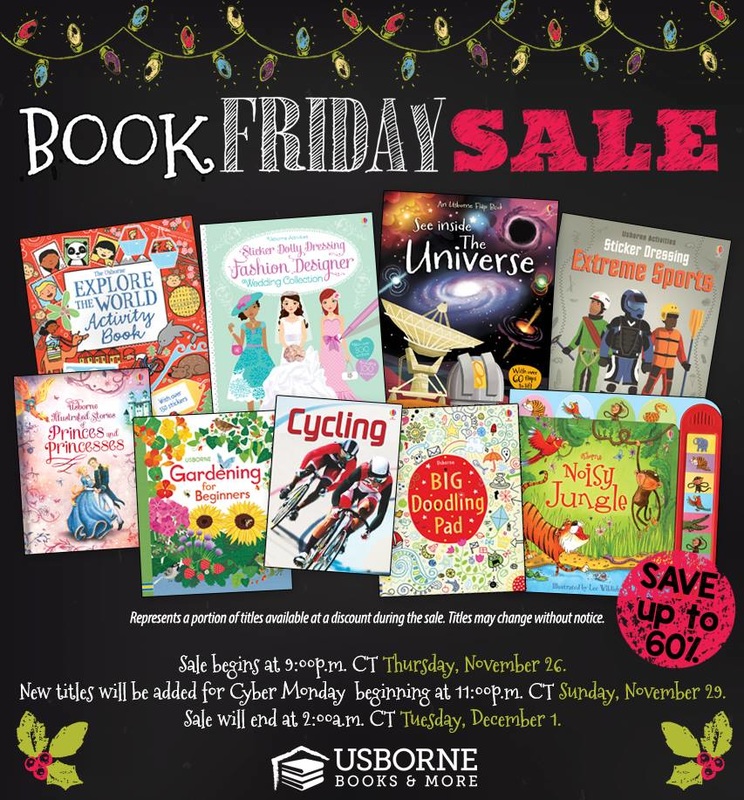 Usborne Books Black Friday Cyber Monday - Oahu Homeschool Mom